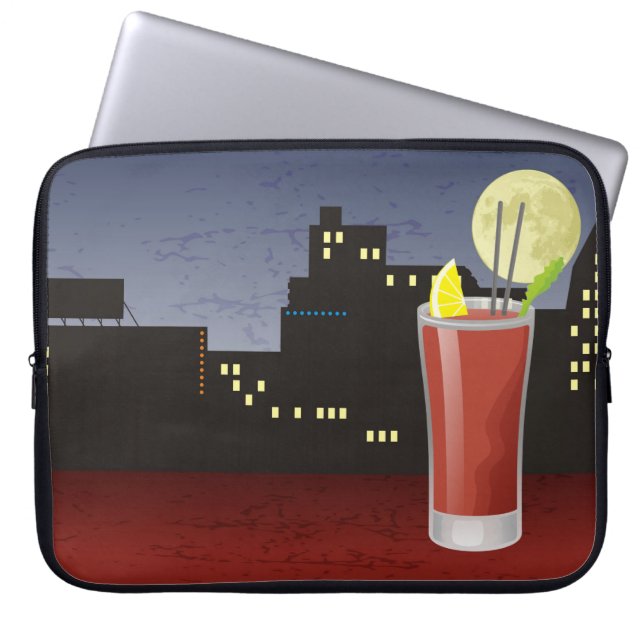 Blodig Mary Laptop Sleeve (Framsidan)