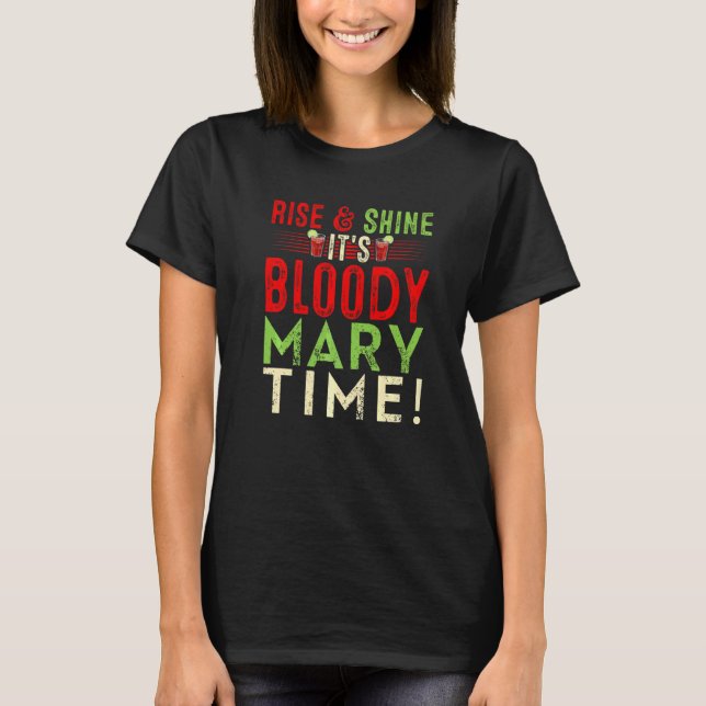 Blodig Mary   T Shirt (Framsida)