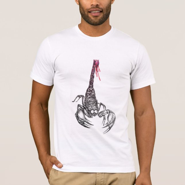 Blodig Scorpion T-shirt (Framsida)