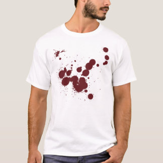 blodig skjorta tee shirt