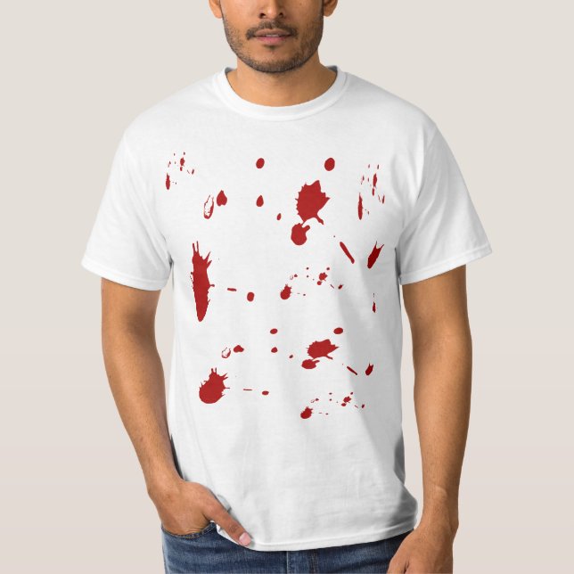 Blodig T-tröja T-shirt (Framsida)