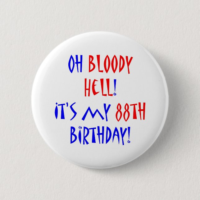 Blodigt helvete 88 knapp (Framsida)