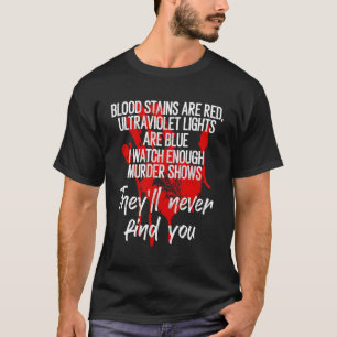 Blodkärl är röd ultraviolett Ljus är blå T Shirt