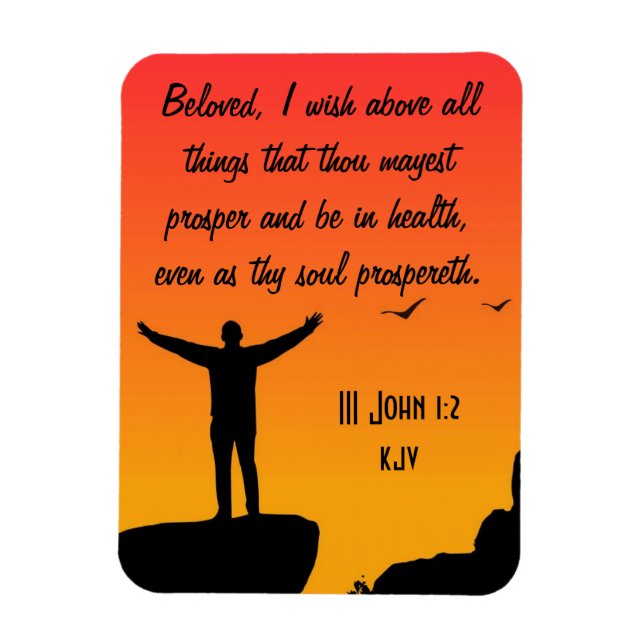 Blodkärl: Må din kropp och själ utvecklas Magnet (Vertikal)