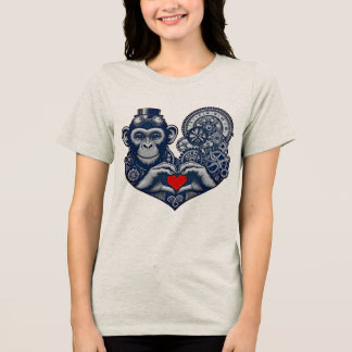 Blodkärl med rött hjärta t shirt