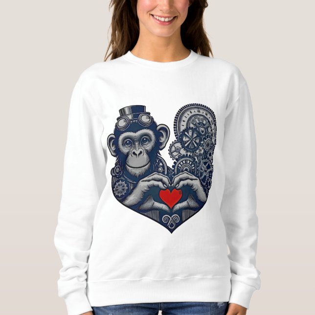 Blodkärl med rött hjärta t shirt (Framsida)