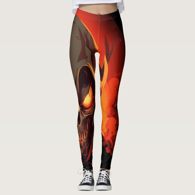 Blodklämning Leggings (Framsida)