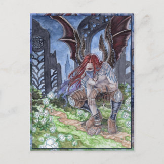 Blodkort för natten vykort