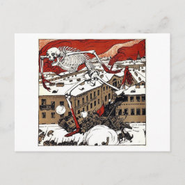 Blodkort för vintage vykort