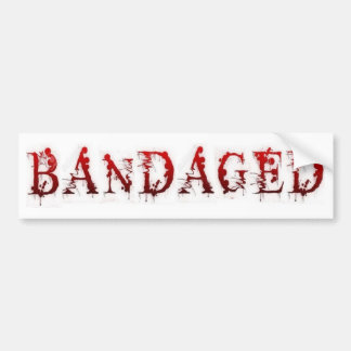Blodlogotypstöt Bildekal