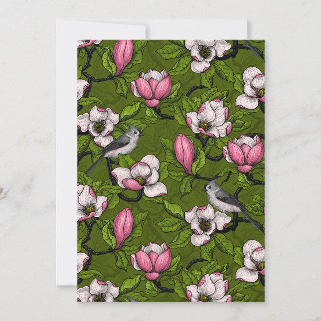 Blodmagnolia och timus 2 (Framsida)