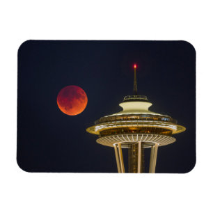 Blodmån Seattle Space Needle Magnet