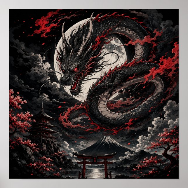Blodmåndrake Poster (Framsidan)