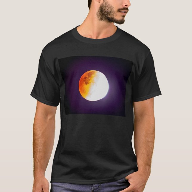 Blodmåne/Lunar förmörkelse Tee (Framsida)