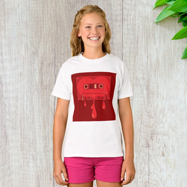 Blödning Audio Cassette T Shirt (Skapare uppladdad)