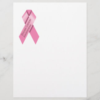 Blödning av bröstcancer reklamblad