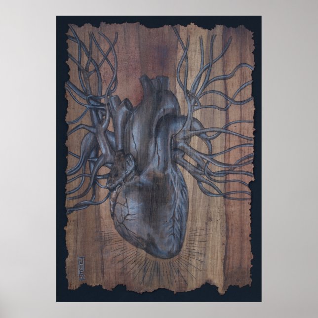 Blödning Heart Poster (Framsidan)