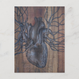 Blödning Heart Vykort
