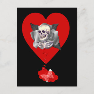 Blödning Heart Vykort