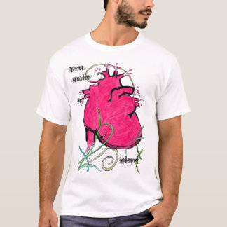 Blödning i hjärtat t-shirt