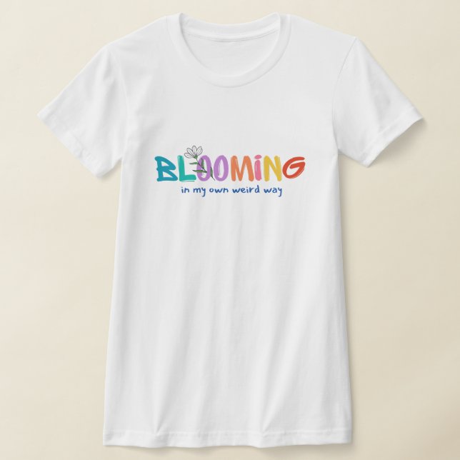 Blödning i min egen Konstig T Shirt (Laydown)