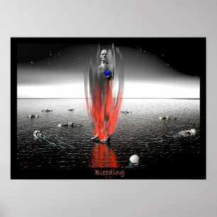 Blödning Poster