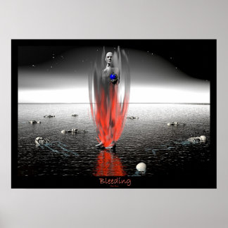 Blödning Poster