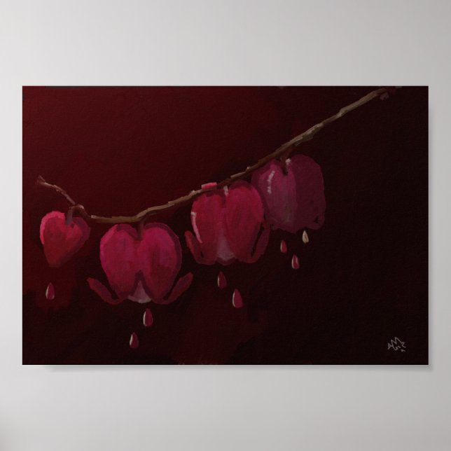 Blödningshjärtan Poster (Framsidan)