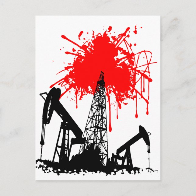 Blodolja Vykort (Framsida)