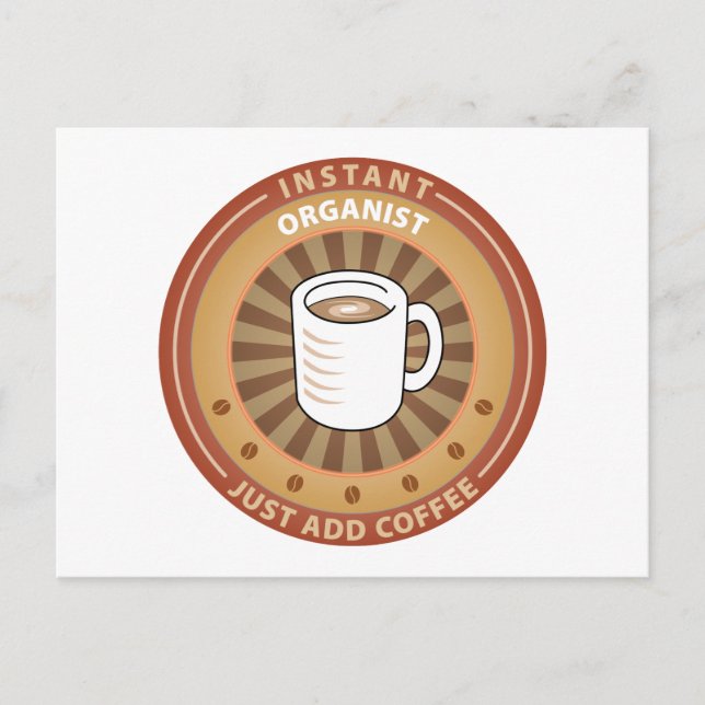 Blodorganism Vykort (Framsida)