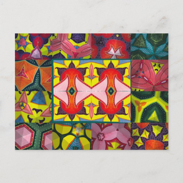 Blodresor Vykort (Framsida)