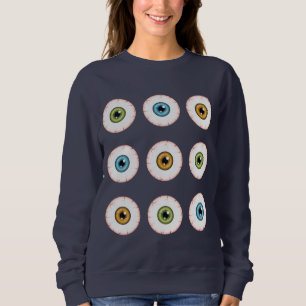 Blodskjutna Halloween-ögon i olika färger T Shirt