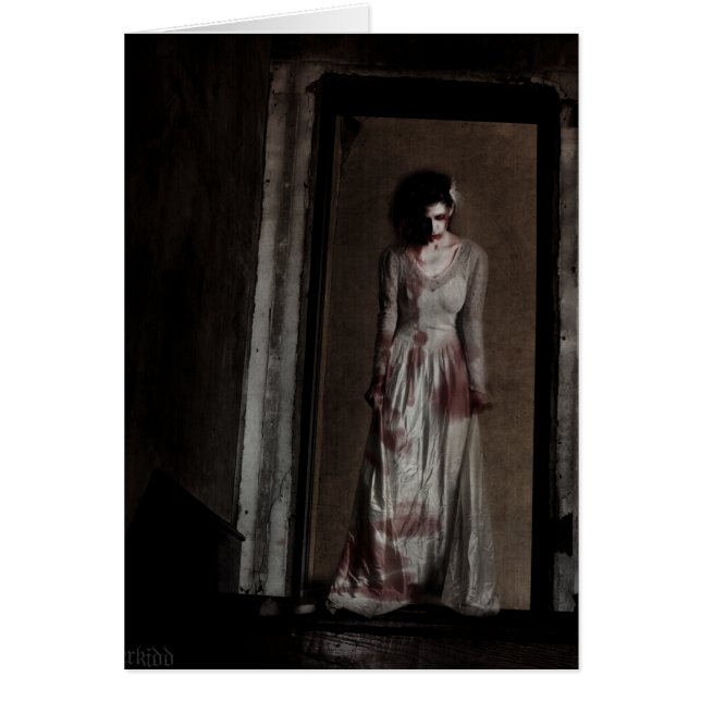 blodsockelkort hälsningskort (Framsidan)