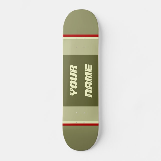 Blodspengar Old School Skateboard Bräda 21,6 Cm (Framsida)