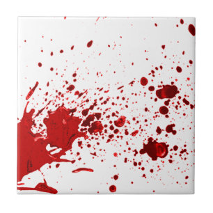 blodsplatter 1 kakelplatta