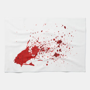 blodsplatter 1 kökshandduk