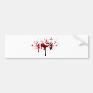 blodsplatter 3 bildekal