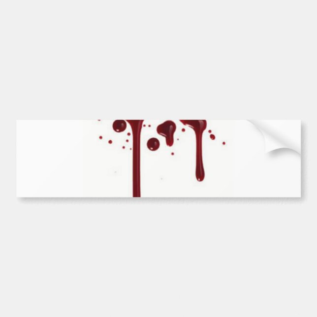 blodsplatter fjärde bildekal (Framsidan)