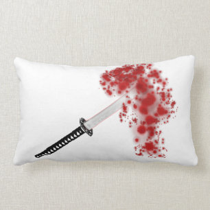 BlodSplatter Katana Lumbarkudde