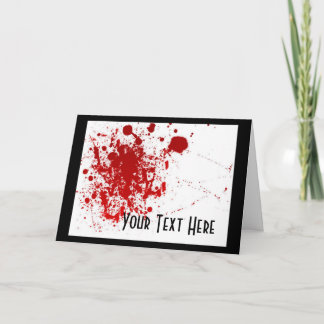 BlodSplatter Kort
