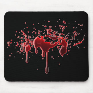 BlodSplatter Mousepad Musmatta