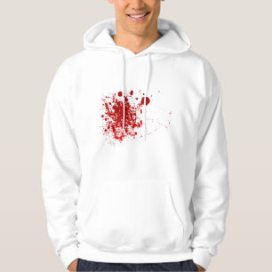 BlodSplatter Sweatshirt Med Luva