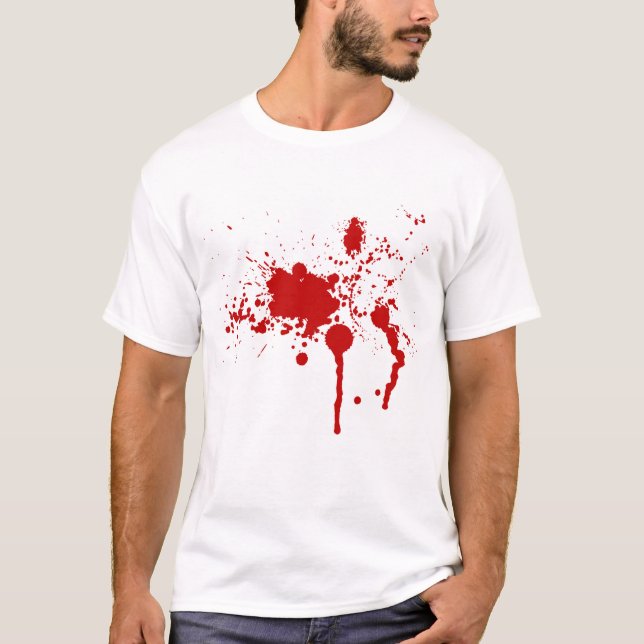 BlodSplatter T Shirt (Framsida)
