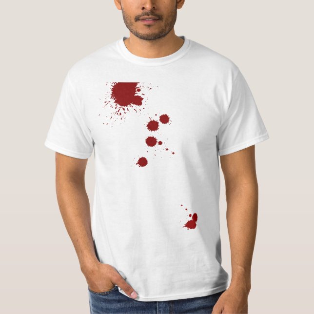 BlodSplatterspecialist T Shirt (Framsida)