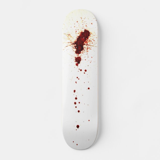 Blodspridare på väggen skateboard bräda 21,5 cm (Framsida)