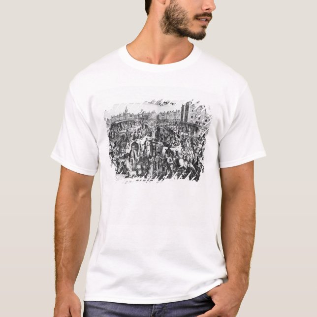 Blodstockningen i Paris T Shirt (Framsida)