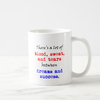 Blodsvett och tårar kaffemugg