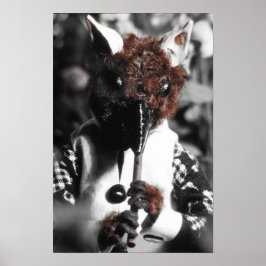 Blodtea och Red String Whistler Skriv ut Poster