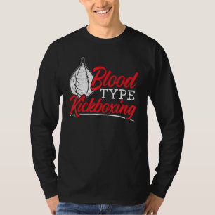 Blodtyp Kickboxing Kickboxer Kamerabekämpning MM T Shirt