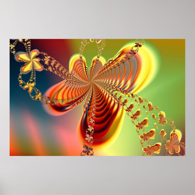 "Blodvallning och vinst" Poster (Framsidan)